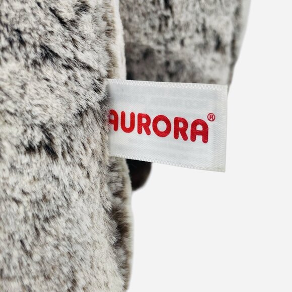 2017 Aurora World Red Ribbon Frosted Teddy Bear Plush Red Heart Love Valentine - Picture 8 of 16